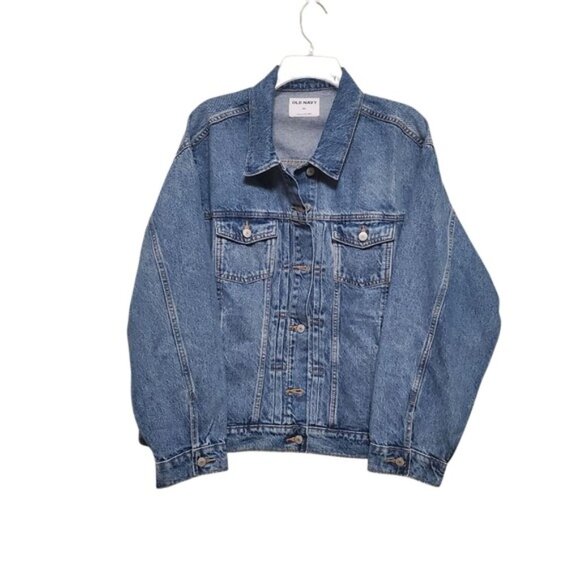 Old Navy Other - NWT Denim Jacket Old Navy Relaxed Classic XXL Birdie